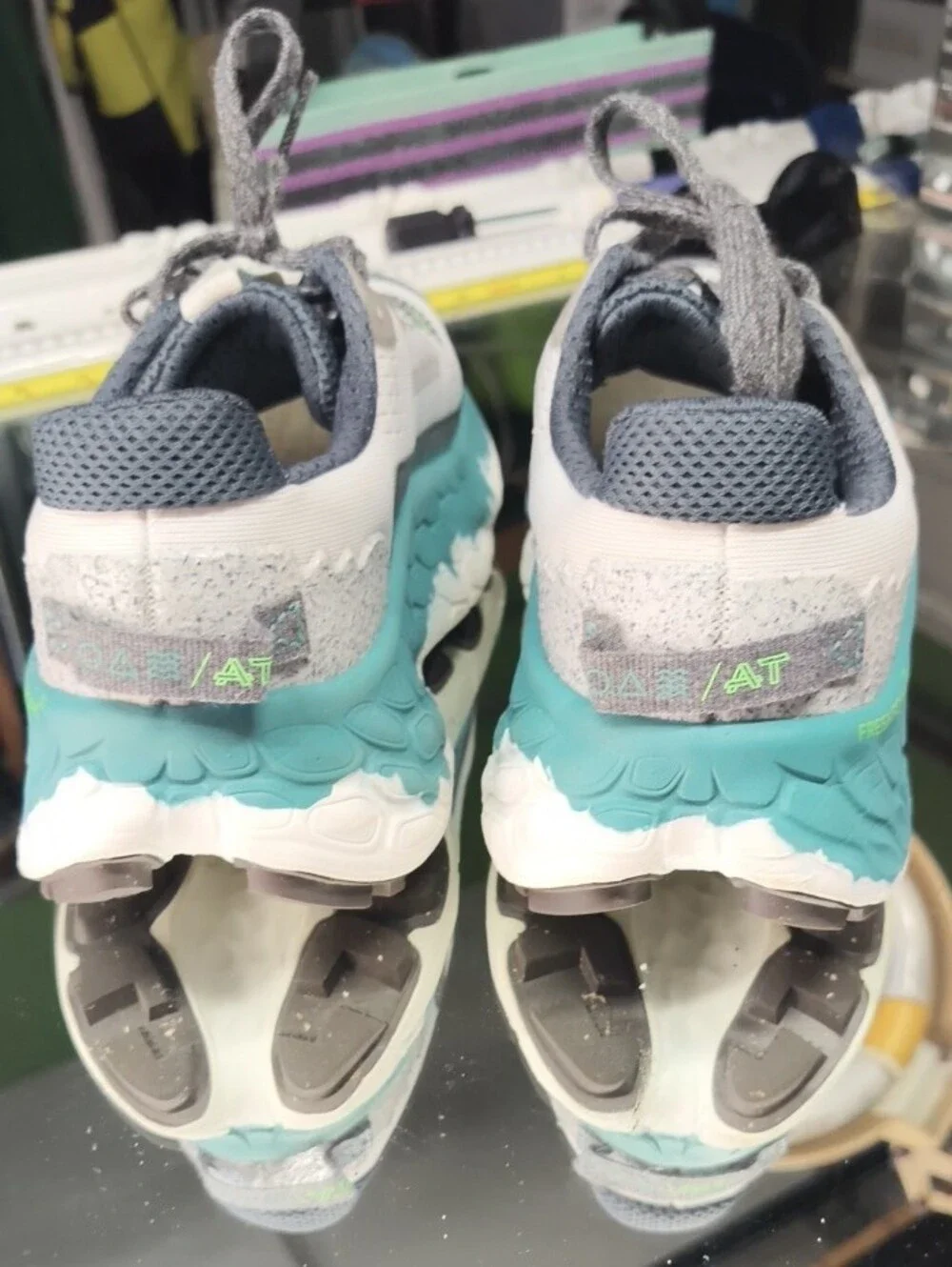 Women's 8 New Balance Fresh Foam X More Trail v3 'Reflection Faded Teal' MINT